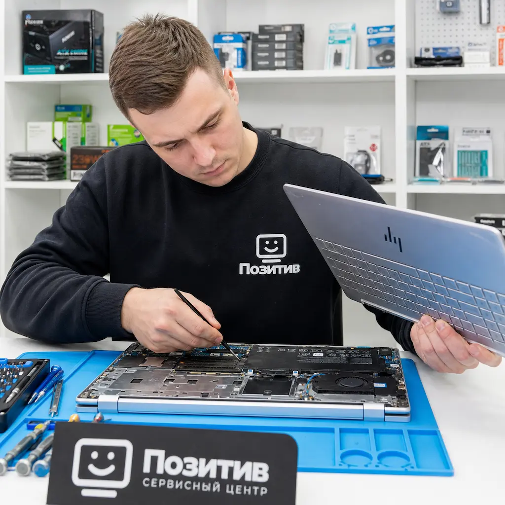 заменить клавиатуру на ноутбуке HP в Омске