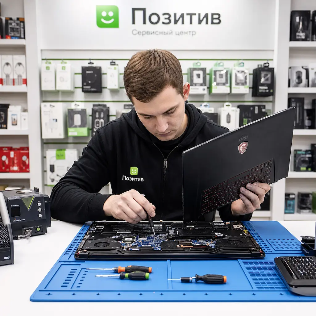 заменить клавиатуру на ноутбуке MSI в Омске