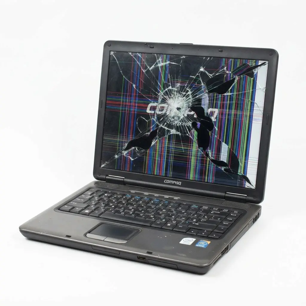 поменять матрицу ноутбука Compaq в Омске