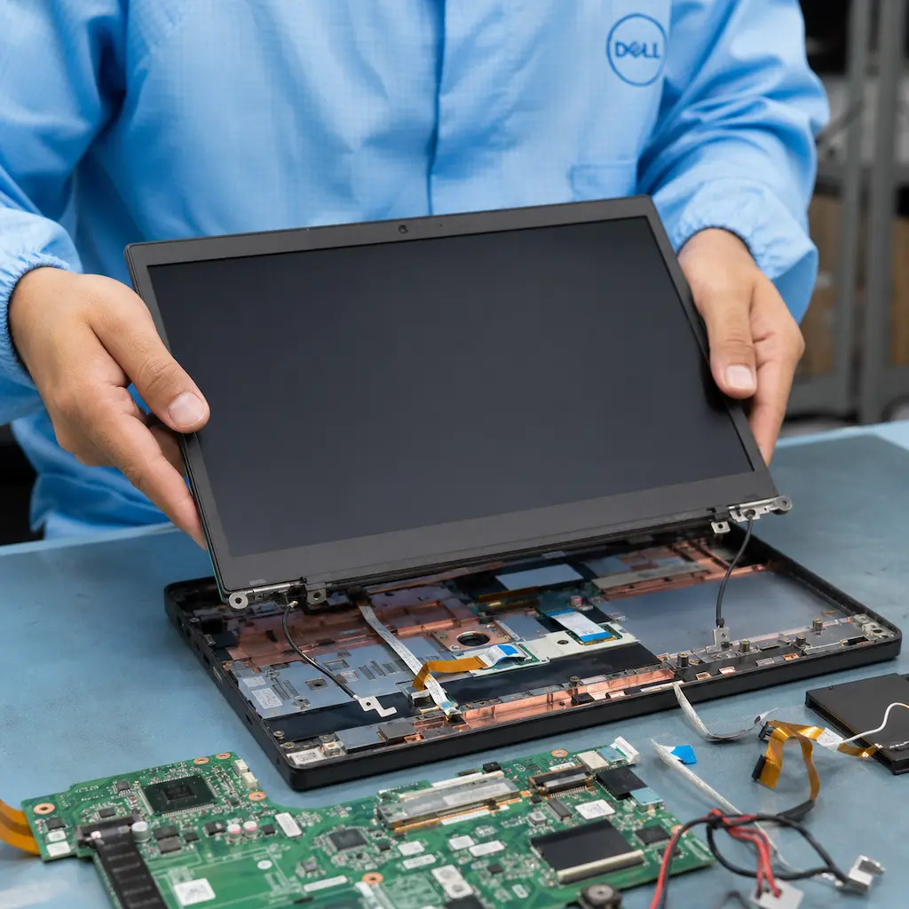 заменить матрицу ноутбука Dell в Омске