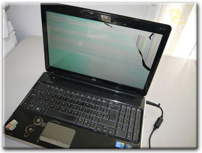 замена матрицы на ноутбуке HP в Омске