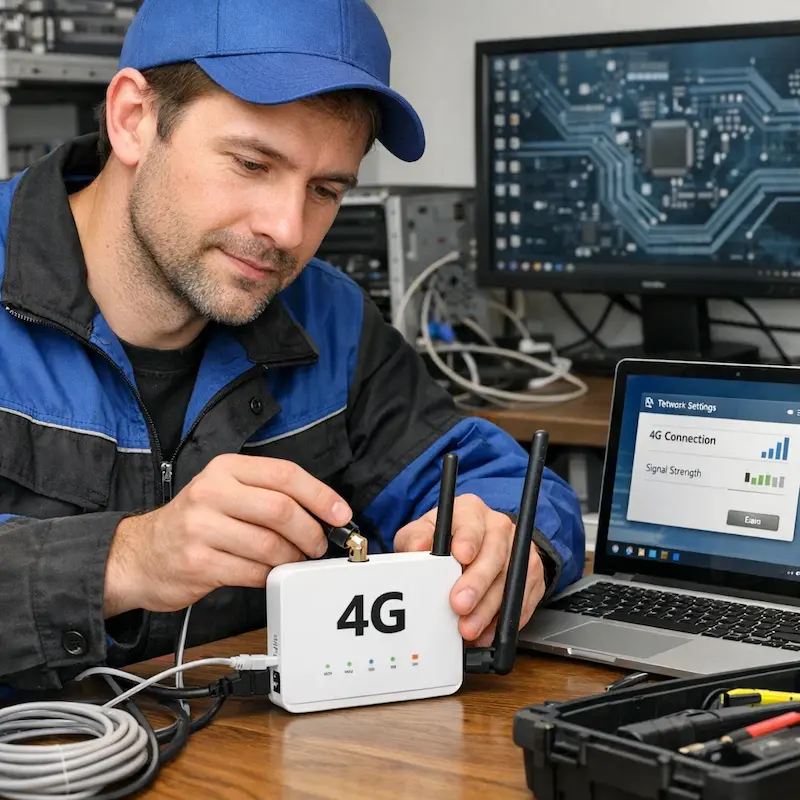 Настройка 4G модема в Омске