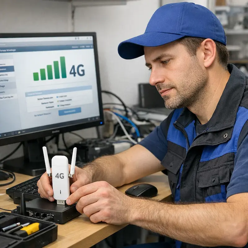 Настройка LTE модема в Омске