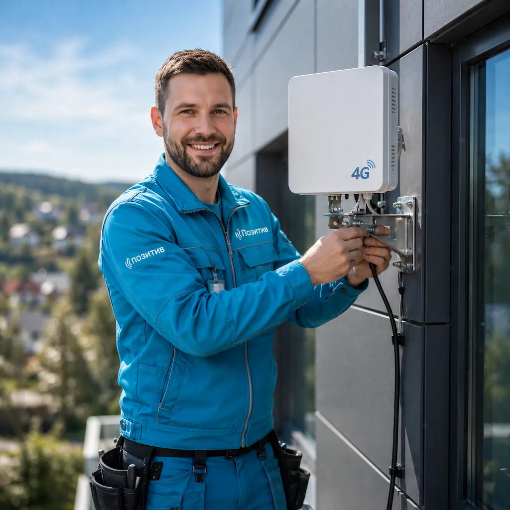 настроить 4G модем в Омске