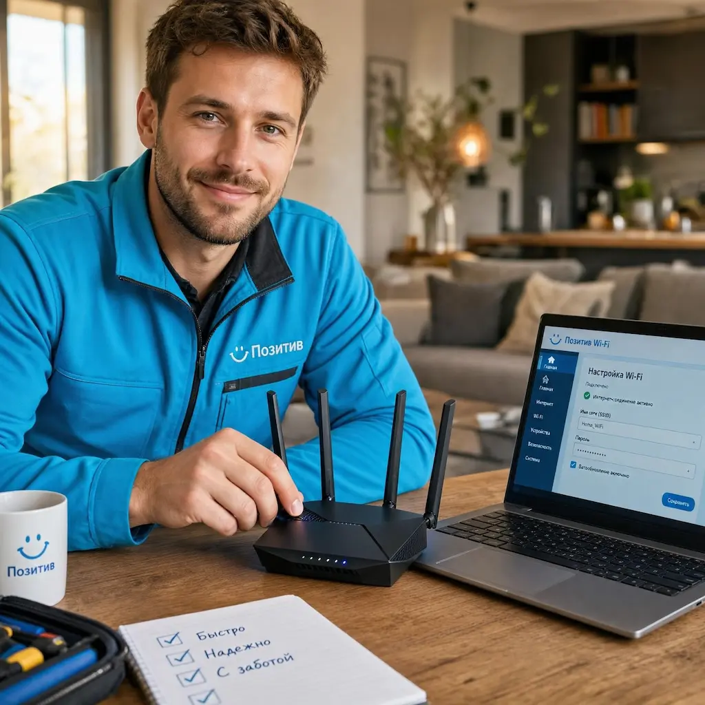 Настроить wi-fi роутер в Омске