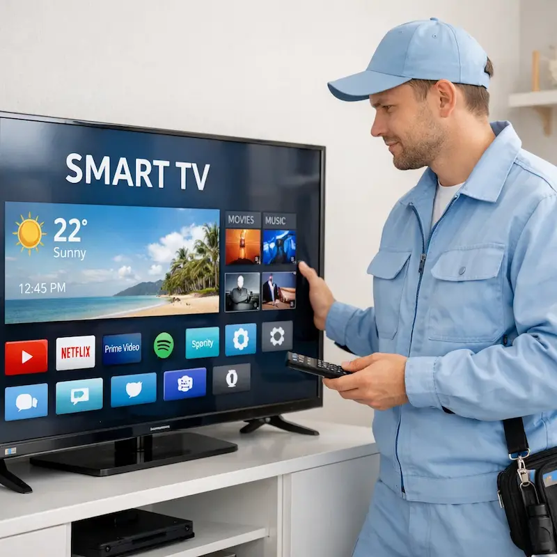 Настройка Smart TV в Омске