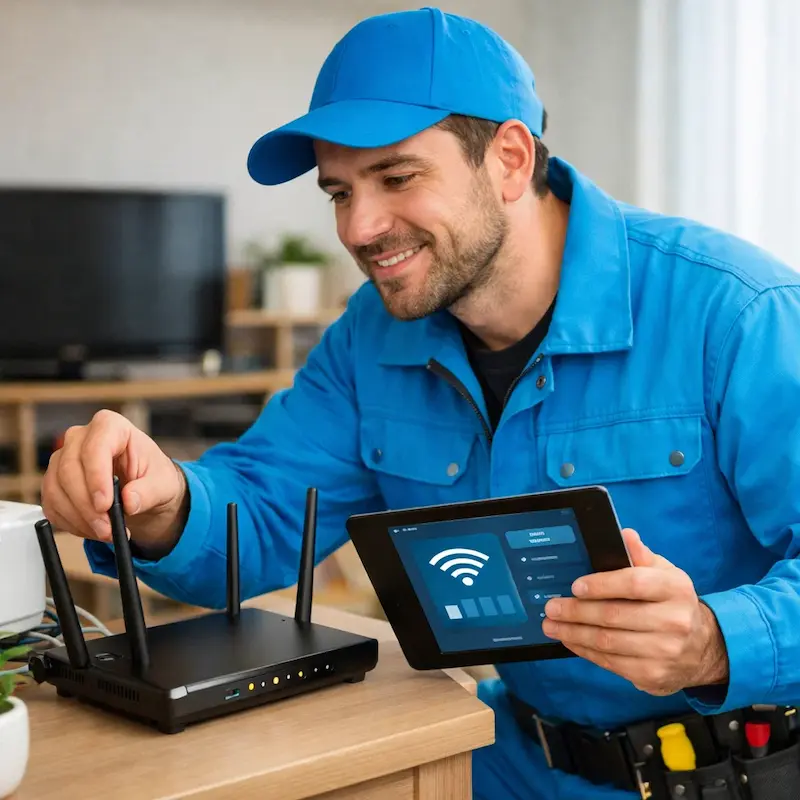 Настройка Wi-Fi для квартиры, дома и офиса в Омске