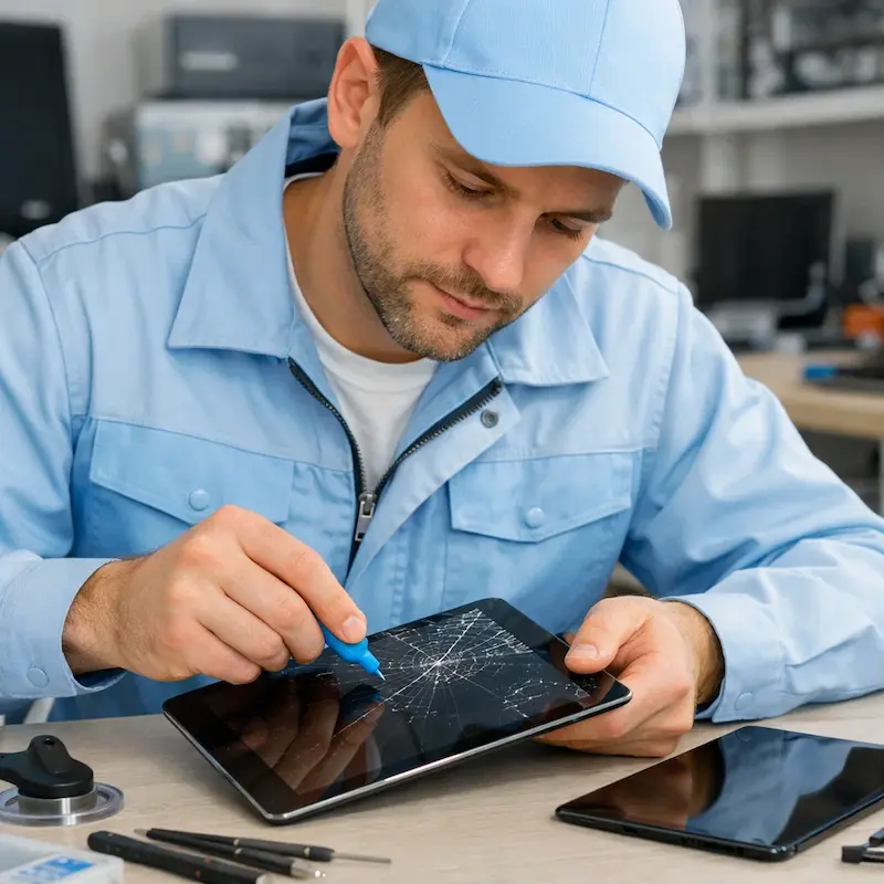 Замена экрана на планшете, смартфоне или телефоне в Омске