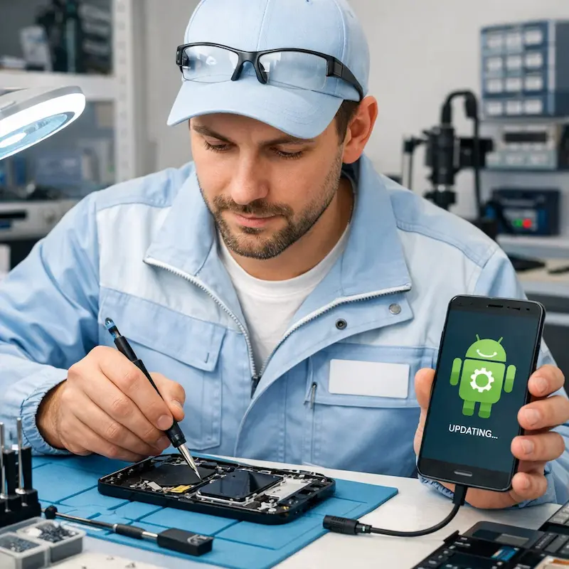 Настройка системы Android в Омске